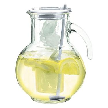 Imagem de Kufra Jarra Vidro Tampa Bormioli Rocco Transparente 2L