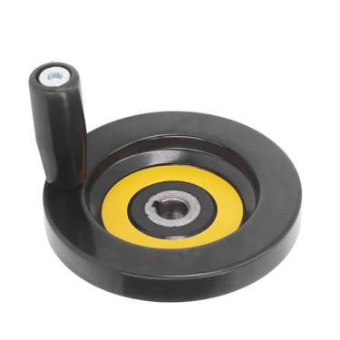 Imagem de WALFRONT Mesa de Serra de Serra de Moagem Parafuso de Parafuso de Roda Manual 12mm de 12 Mm de Diâmetro Externo de 100 Mm Com Alça Giratória para Máquinas -ferramentas Industriais