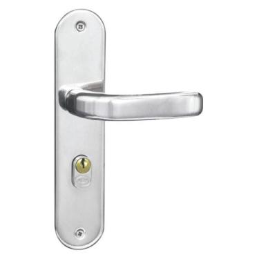 Imagem de Fechadura Cromada Modelo Stilo para Porta Externa - Mgm