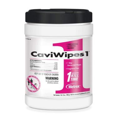 Imagem de Desinfetante de superfície Metrex Caviwipes1 pacote com 160 - Metrex R