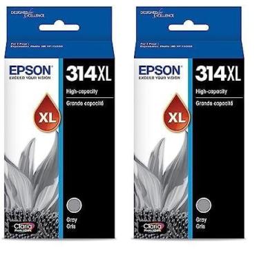 Imagem de Cartucho de tinta Epson T314 Claria Photo HD de alta capacidade cinza