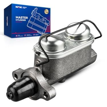 Imagem de KAX Substituição do cilindro mestre de freio M64885 para Chevrolet G10 1975-1978, Chevrolet Bel Air 1970, Chevrolet Kingswood 1970, Chevrolet Blazer 1970, GMC K15/K1500 Suburban 1970, GMC P15/P1500