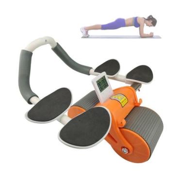 Imagem de Rolo Abdominal Musculaçao Roda Exercicio Ombro Braço Prancha Academia 