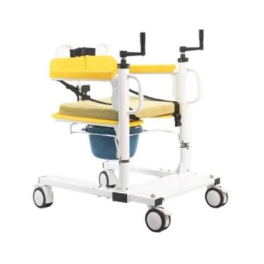 Imagem de Cadeira de Transferência Multifuncional Para Acamados e Idosos Reforça