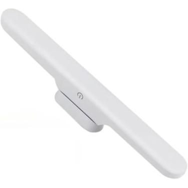 Imagem de Luminária de LED Magnética, Barra Spot Lâmpada Recarregável,Sem Fio USB - Ilumina Qualquer ambiente,Escritório Quarto Cozinha Sala Banheiro - Ajustável em 3 cores Branco quente, Neutro e Frio.