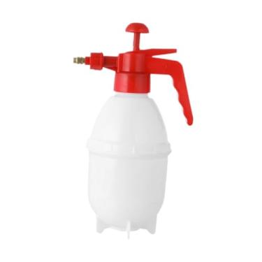 Imagem de predolo Pulverizador de bomba portátil com bico de latão, cabo ergonômico e espessado, garrafa pulverizadora de água portátil para regar plantas e ervas, Branco 0.8l