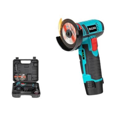 Imagem de Mini Esmerilhadeira Sem Fio HILDA 12V Recarregável Com Bateria, Lâmina