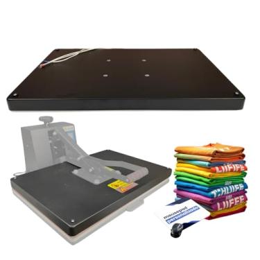 Imagem de Resistência Térmica Plana 40x60 para Prensa Térmica 110V Plug Garfo TPFoto