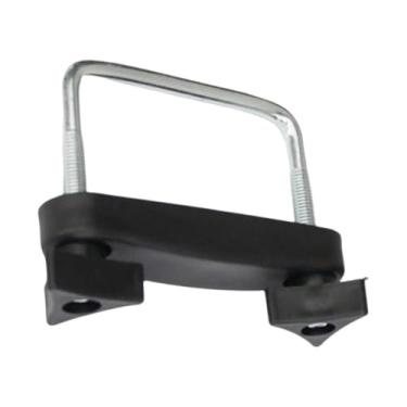 Imagem de KiBcsLic Suporte de montagem de rack de teto, clipe de fixação de porta-bagagens, hardware fácil de instalar, prendedor versátil, proteção de rack de teto, 8cm