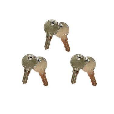 Imagem de HK SYSTEMS Chave nº 135, conjunto de 6 chaves apenas gaveta de dinheiro de 40,6 cm (P41SBU, ASIN B0F54LYM3N, B0FBBWQ7H8)