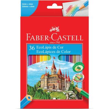 Imagem de Faber-Castell Pacote com 4 Lapis de cor Ecolapis 36 Cores