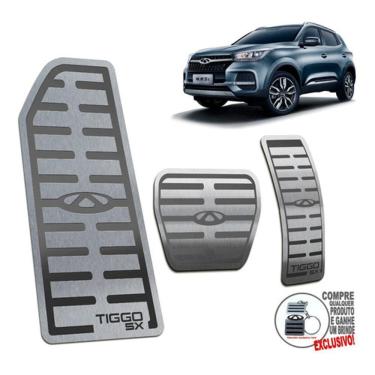 Imagem de Descanso De Pé + Pedaleira Chery Tiggo 5X 2021 2022 Preto
