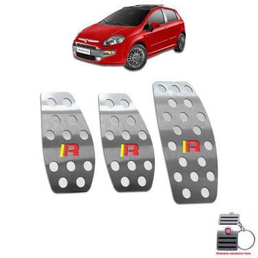 Imagem de Pedaleira Manual Fiat Punto Sporting 2013 A 2017 Prata