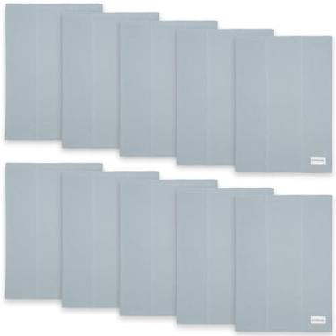 Imagem de Comfy Cubs Conjunto de panos para arrotar bebês (pacote com 10) - grande, 6 camadas, ultra absorvente, 100% algodão para bebês cuspir, babar e bagunçar - presentes de bebê recém-nascidos macios,