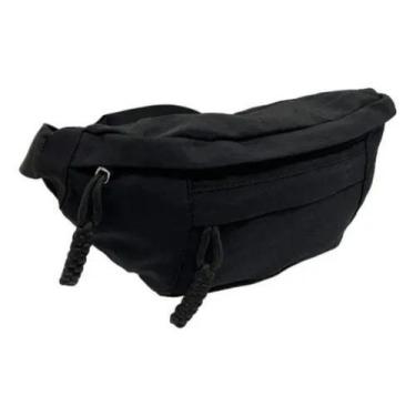 Imagem de Pochete Feminina De Lona Casual - HXT, Preto
