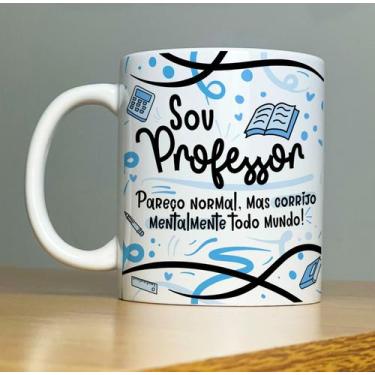 Imagem de Caneca Professor - Malu Perso, U