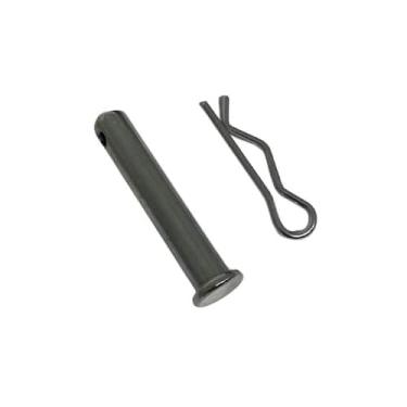 Imagem de Conjunto Pino + Trava P/ Tratoritos BTTG 6.5 800/ 650/ 620 - Branco