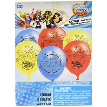 Imagem de Balões de látex | Coleção DC Super Hero Girls | Acessório de festa