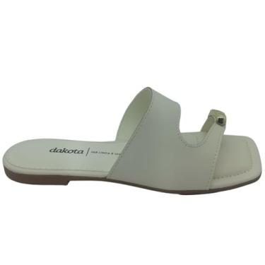 Imagem de Dakota, Chinelo Dakota Feminino Sintético com Detalhe no Dedo (Cream, BR, Adulto, Numérico, 36)