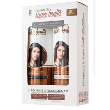 Imagem de PACK Shampoo e Condiconador 2 L liso Mais Crescimento - Probelle