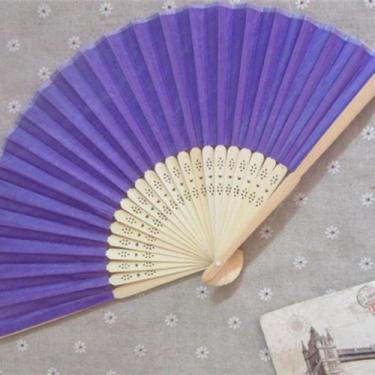 Imagem de Kit 10 Leque Oriental Grande Dança Kung Fu Tai Chi Chuan Fashion - Hom