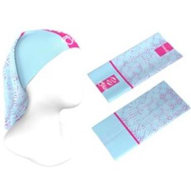Imagem de bandana ss,azul claro-rosa - skin