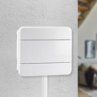 Imagem de Quadro de Distribuição P/Sobrepor P/8 Disjuntores Din Branco - Force L