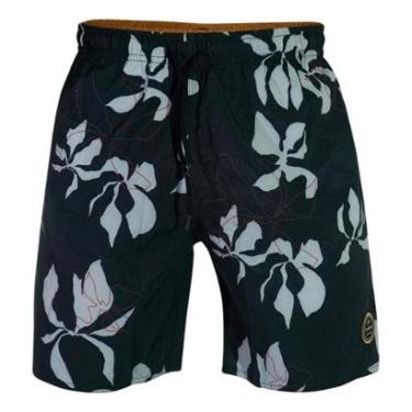 Imagem de Bermuda Maresia Volley Mahalo Preta Masculina-Masculino