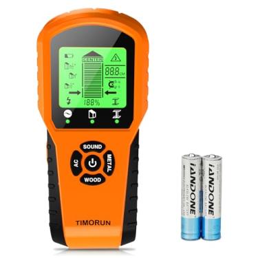 Imagem de Scanner de parede para localizador de pinos, ferramenta de scanner 6 em 1 atualizada para detectar fios AC de metal de madeira central de drywall com sensor magnético, presentes para bricolage suporte