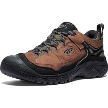 Imagem de KEEN Tênis de caminhada feminino Targhee 4 de altura baixa, durável, confortável, à prova d'água, Bison/preto, 37