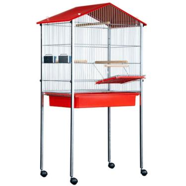 Imagem de Viveiro Calopsita Periquito Passaros Suiço Duplex Prata