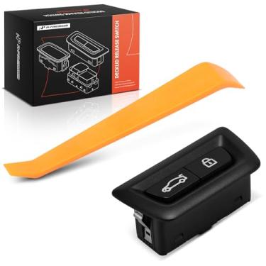 Imagem de A-Premium Interruptor de liberação Decklid adequado para BMW 328i GT xDrive 2014-2016 535i GT 2010-2017 335i GT xDrive 640i Gran Coupe 740i X2 X4 X7 i4 M3 M4 M440i xDrive M6 Gran Coupe M7600 i xDrive