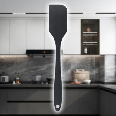 Imagem de Espátulas de silicone resistente ao calor, espátula de borracha de grau alimentício - 1 peça