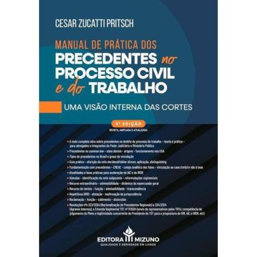 Imagem de Manual De Práticas Dos Precendentes No Processo Civil E Do Trabalho - 2025
