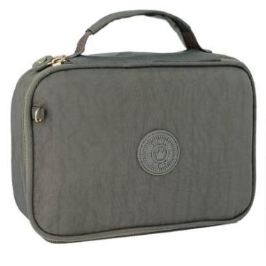 Imagem de Estojo Box Escolar Bolsinha Porta Caneta Lapis Coloridos Grande Jumbo Organizadora-Feminino