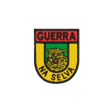 Imagem de Distintivo Bordado de Gorro Colorido - Guerra na Selva - Alto Padrão