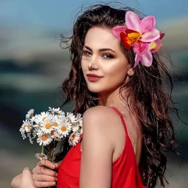 Imagem de Grampo de cabelo tropical de 8 cm: flor de resina resistente para enquadramento facial, praia a festival essencial com aderência antiderrapante