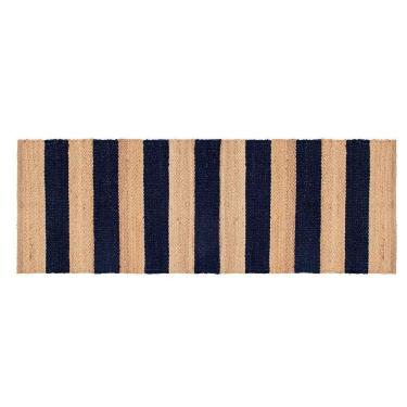 Imagem de Tapete Copa E Cia Sense Nature Daru Marinho Com Natural - 60 X 180 Cm