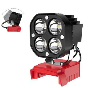 Imagem de Luz de trabalho LED Azocek 40W 6000LM com bateria Milwaukee 18V
