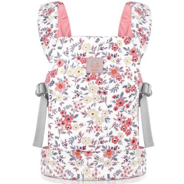 Imagem de Porta-bonecas GAGAKU Baby para meninas, flores de cera rosa