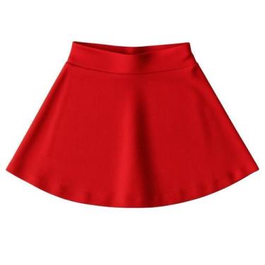 Imagem de Short Saia Cotton Infantil Tendência Escolar Mello Kids - Mello Mello 