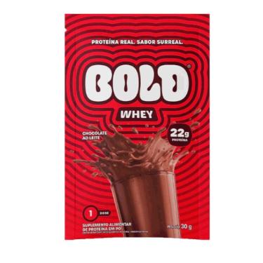 Imagem de Bold Whey 30g Sabor Chocolate Ao Leite