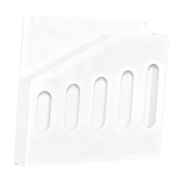 Imagem de DimyFew Organizador de Acrílico Reutilizável para Portas de Armários, Escorredor de Pratos para Armários, Branco