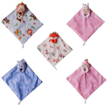 Imagem de Naninha Bebe de Pelúcia Premium Toque Macio e Seguro - Enxoval 2 Amore