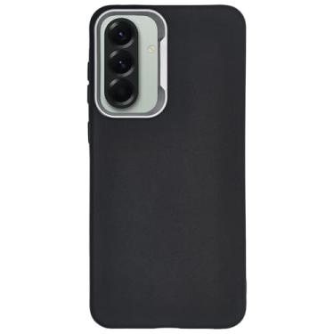 Imagem de ULXITEYU Capa para celular Samsung Galaxy A56 5G preta, [proteção contra quedas de 3 metros] Capa protetora de TPU macio antiderrapante à prova de choque