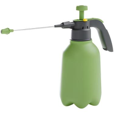 Imagem de Pulverizador de pressão 2L com resistência a ácidos, varinha ajustável, branco e verde Wasabi, para jardinagem e limpeza