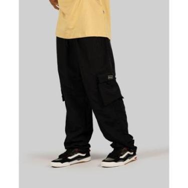 Imagem de Calça DR7 Street Tactel New Classic - Preta-Unissex