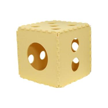 Imagem de Caverna do Gato,Ninho do Gato - Cama de ninho de gato emendada respirável | Placa de arranhar dobrável, casas e condomínios para gatos, cubo interno lavável para brincadeiras internas e externas