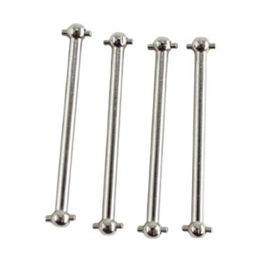 Imagem de Dynwave 4x Eixo de Transmissão Traseiro Metálico para Carro RC, Peças de Reposição, Substituição, Eixo de Transmissão Traseiro Reforçado para Wltoys 244016