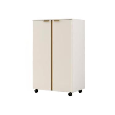 Imagem de Armario Organizador Multiuso 2 Portas 3 Prateleiras - Sapateira Para Tenis/Sapatos(Off White)